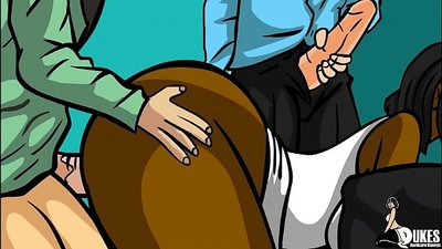 Studenti mají sex s černým učitelem po škole